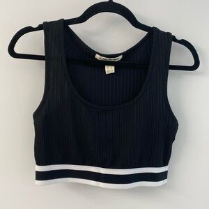 Urban Planet Women’s cropped tank top with elastic waist band - size medium